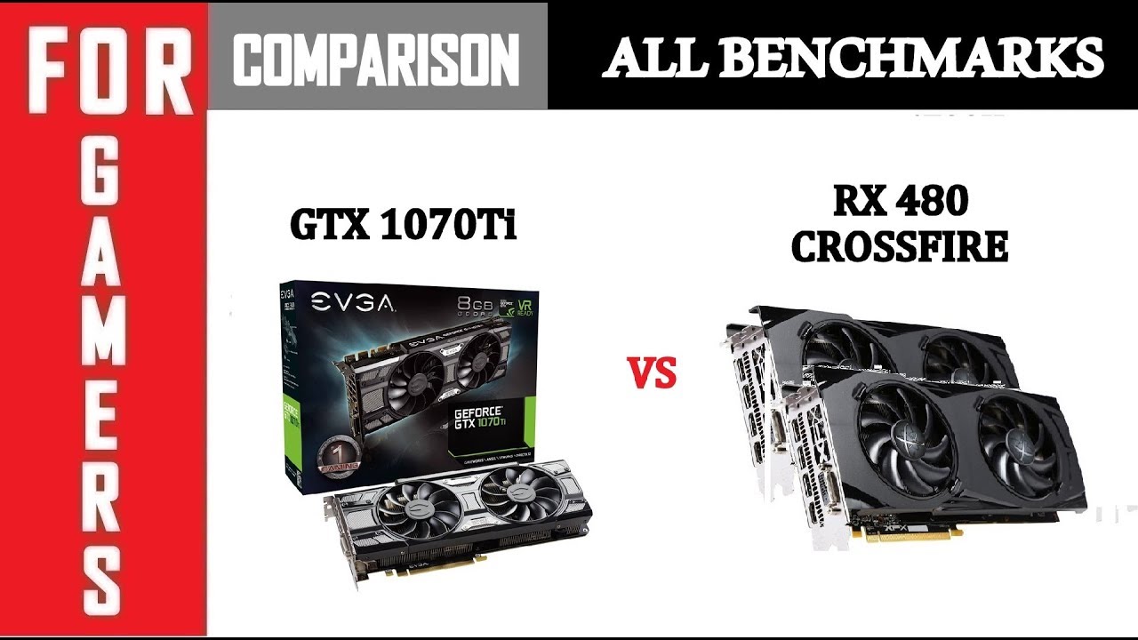 AMD RX 480 Crossfire vs GTX 1070Ti | i5 8600k (5.2) |