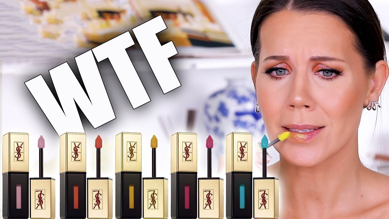 WEIRD COLOR CHANGING Lip Stains!!! First Impressions ... WTF