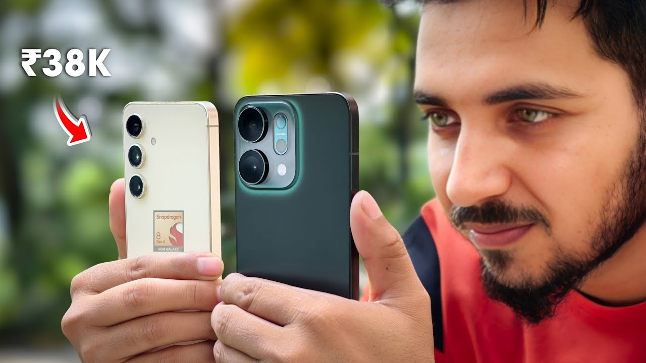 Samsung Galaxy S24 vs Oppo Reno 14 Camera Test | Best Camera Phone Under ₹40,000?
