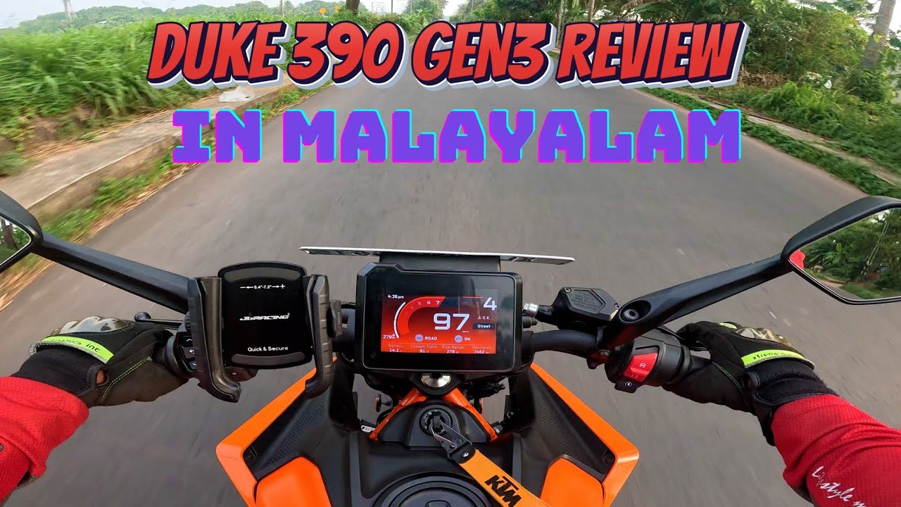 DUKE 390 GEN3 REVIEW IN MALAYALAM // DUKE 390 MALAYALAM REVIEW