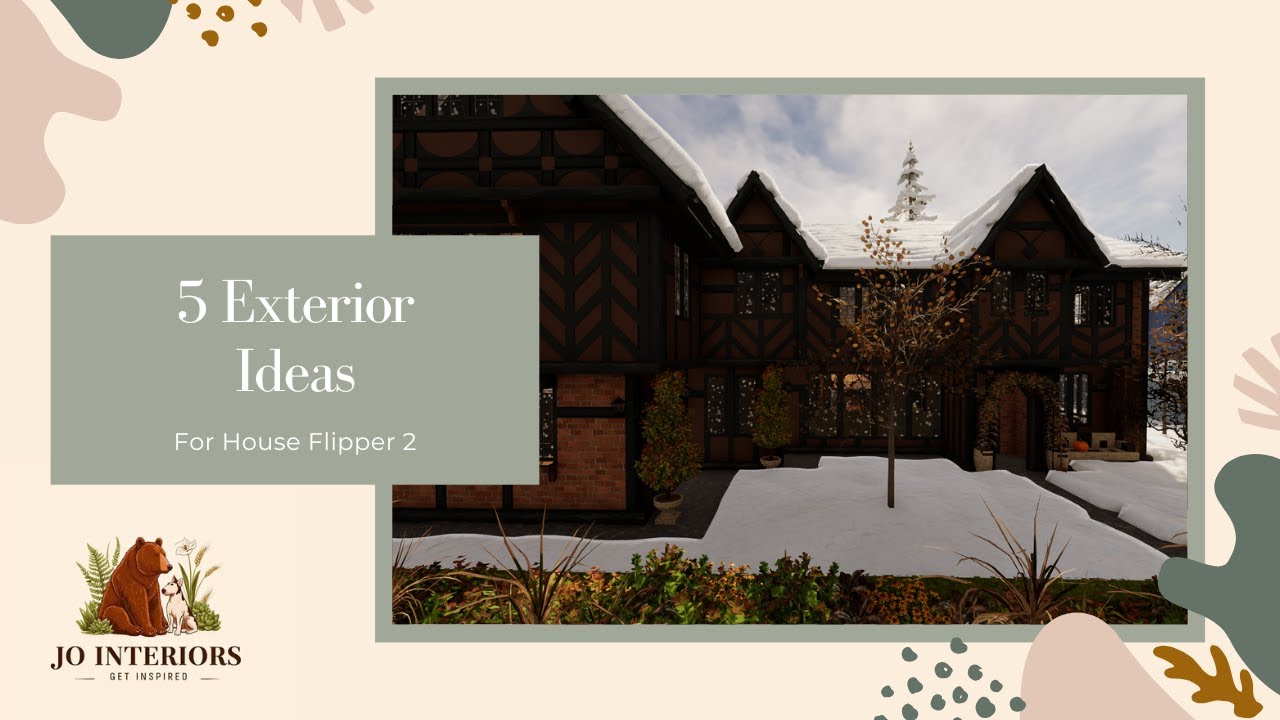 House Flipper 2 - 5 Exterior Ideas