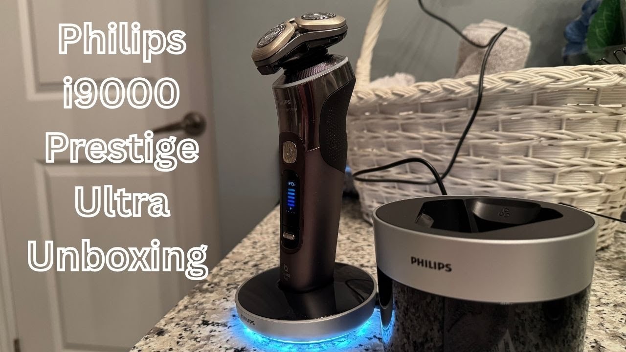 Philips i9000 Prestige Ultra Electric Shaver Unboxing