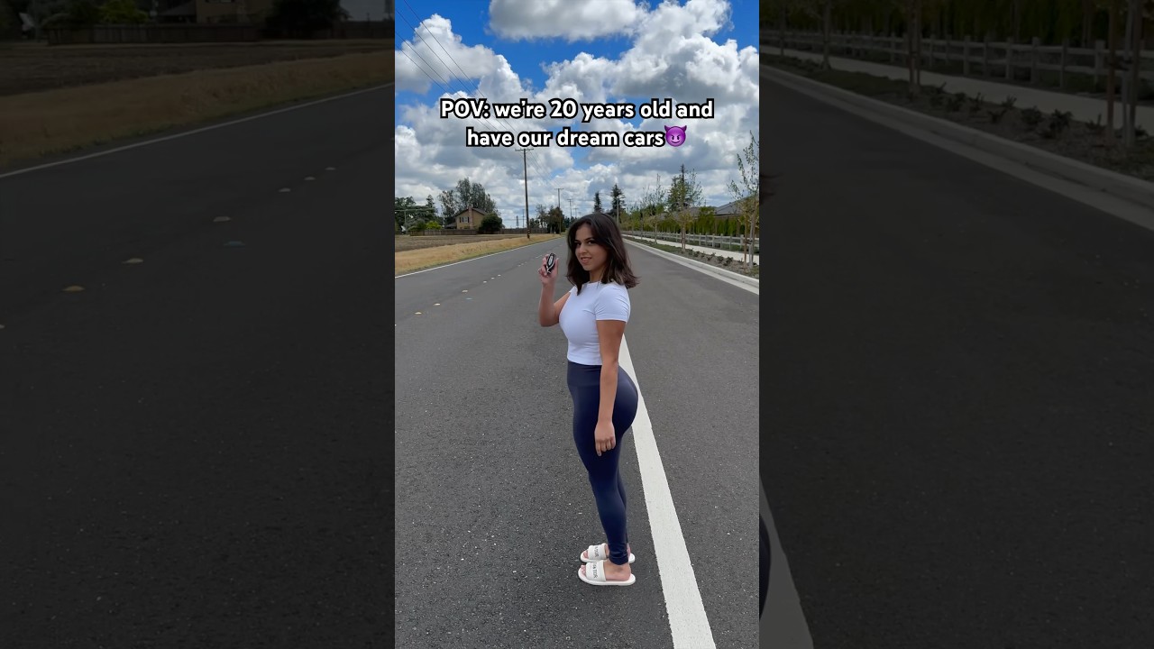 POV: we&rsquo;re 20 years old and have our dream cars😈 #couple #shorts #car