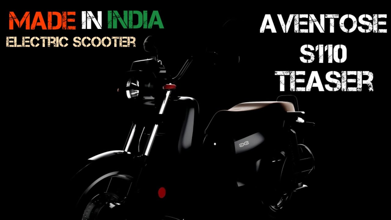 Aventose S110 EV Scooter Teaser | Made in India Electric Scooter |