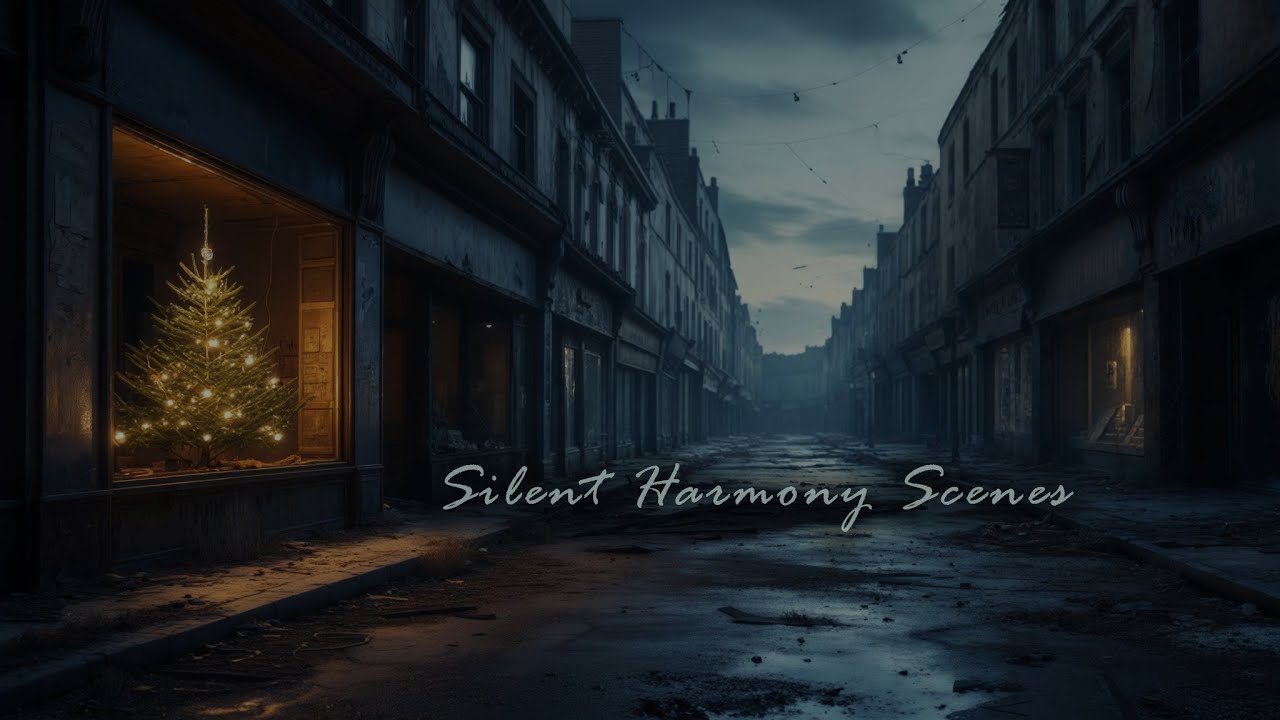 Midnight Snow in Abandoned City | 3 Hours Deep Sleep Ambience for Insomnia & Relaxation