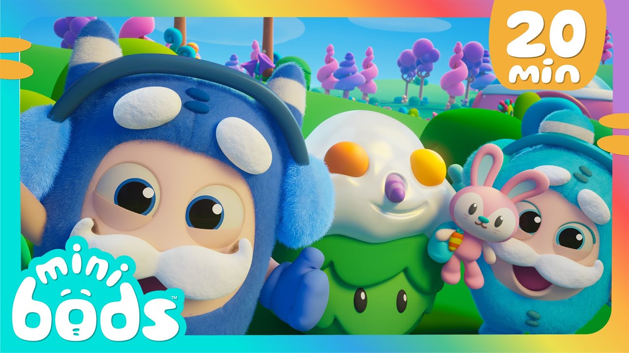 Pogo Shows Lulu Snow for the First Time! ☃️| Minibods | Preschool Cartoons