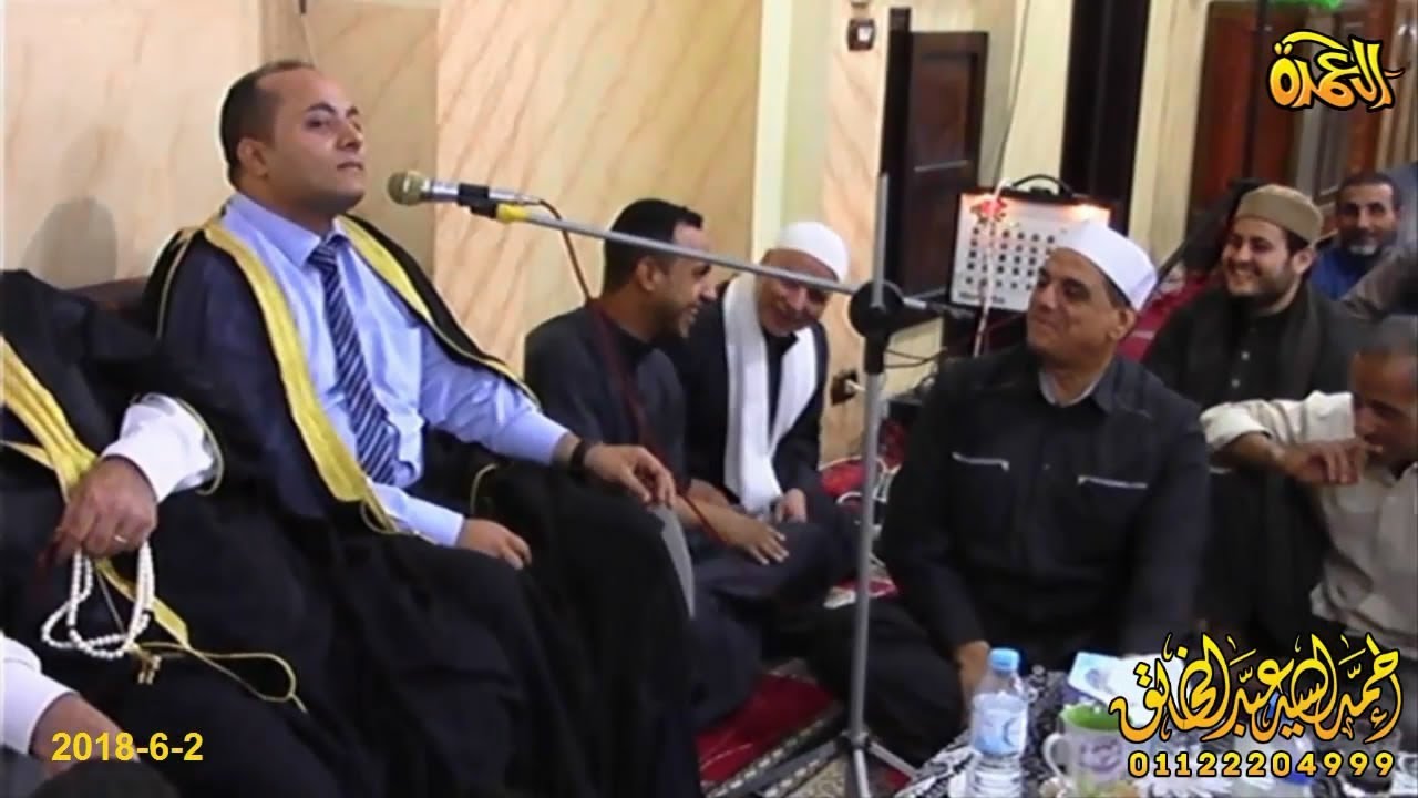 الدكتور محمود الرمادي ختام امسية مسجد ابراهيم ابن ادهم بقرية صبيح تحت رعاية الشيخ بدر ابراهيم بدر