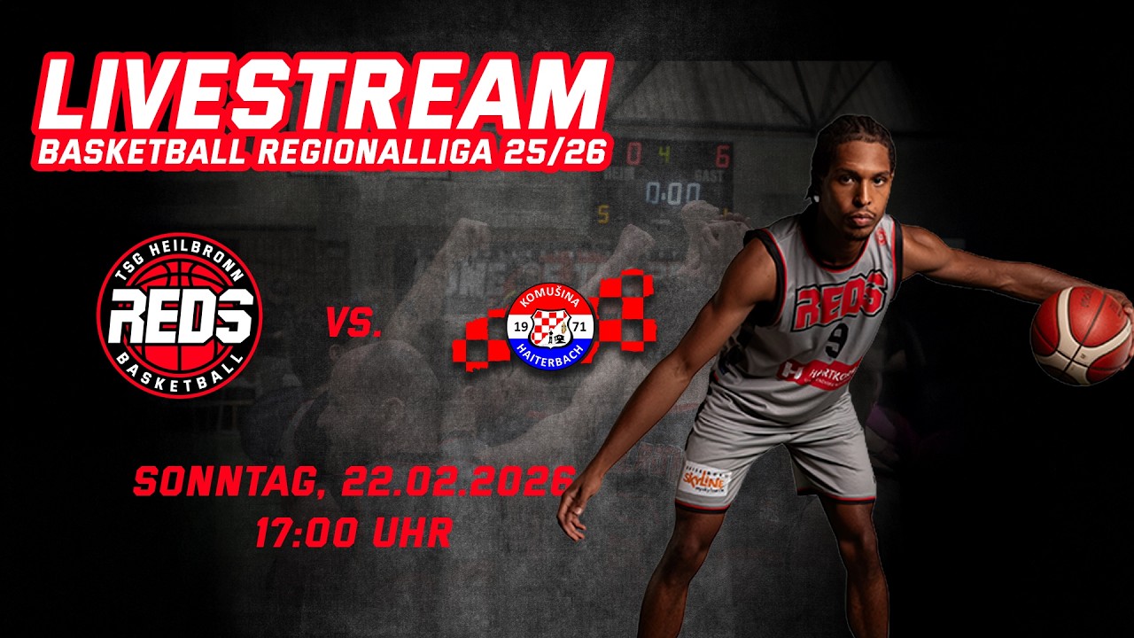22.02.2026 17:00 Uhr  TSG Heilbronn Reds vs. KKK Haiterbach