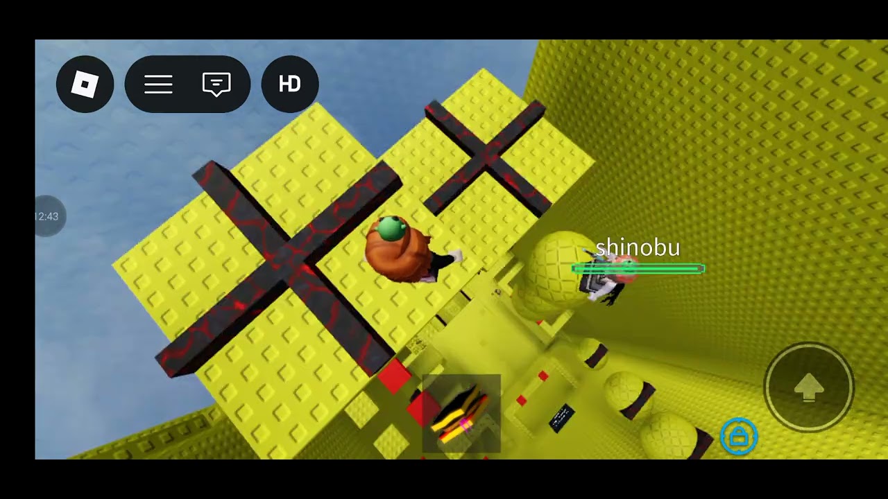 Jugando un obby random :v