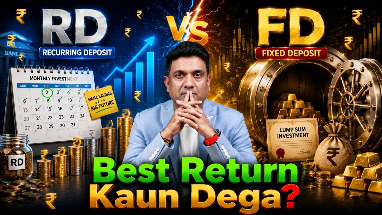 RD VS FD | Fixed Deposit Vs Recurring Deposit | कौन ज़्यादा बेहतर