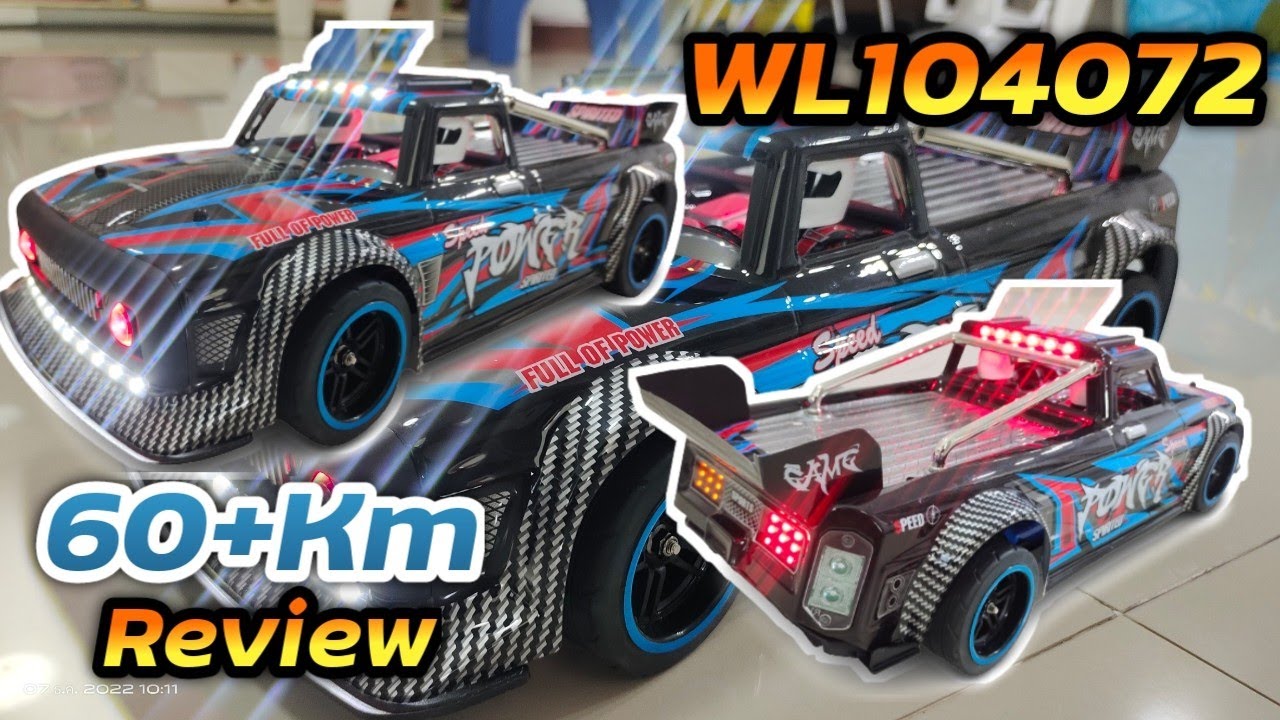 WLtoys 104072 RTR 1/10 | 4WD | 83 km/h | Brushless RC | Unboxing 0859321161