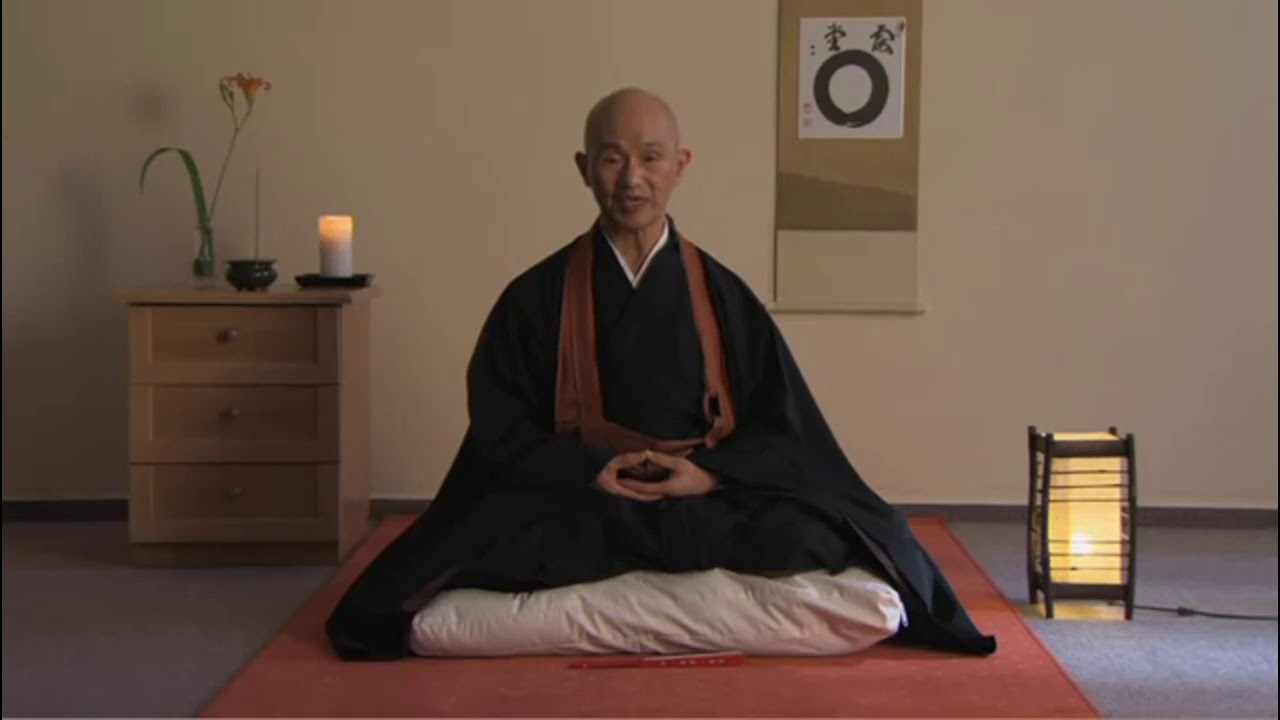 Тайген Шодо Харада Роси. Вступление в дзен, часть 1/2. Правильная поза