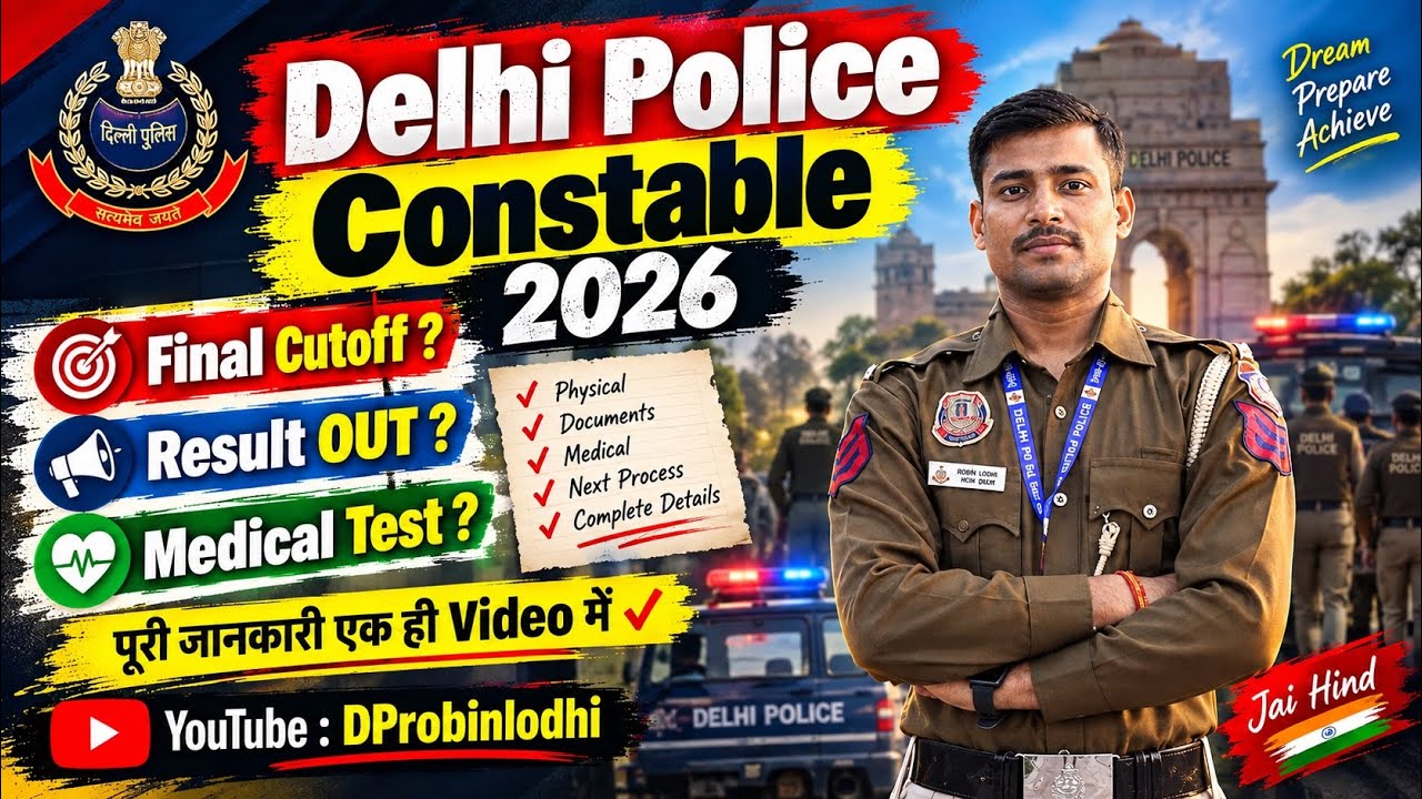 Delhi Police Constable Result 2026 Out? | Final Cut Off & OBC Certificate Update