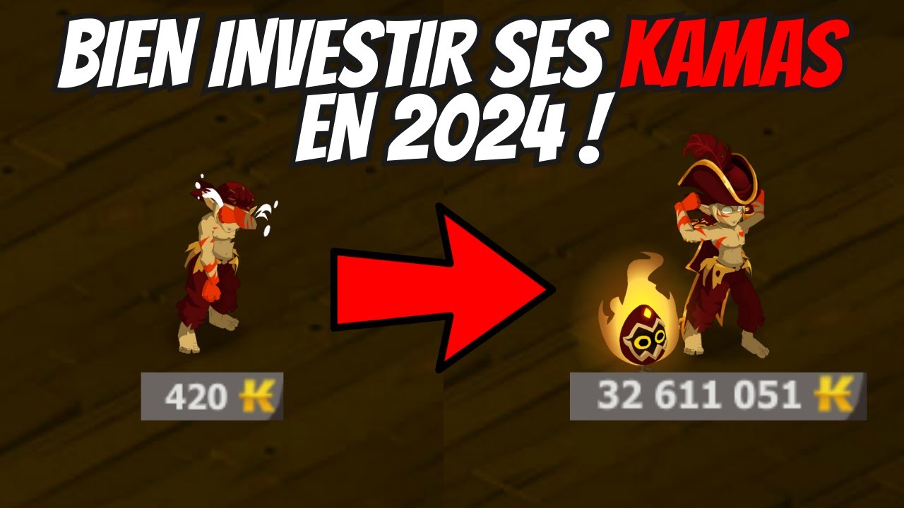 COMMENT BIEN INVESTIR SES KAMAS SUR DOFUS EN 2024 ?