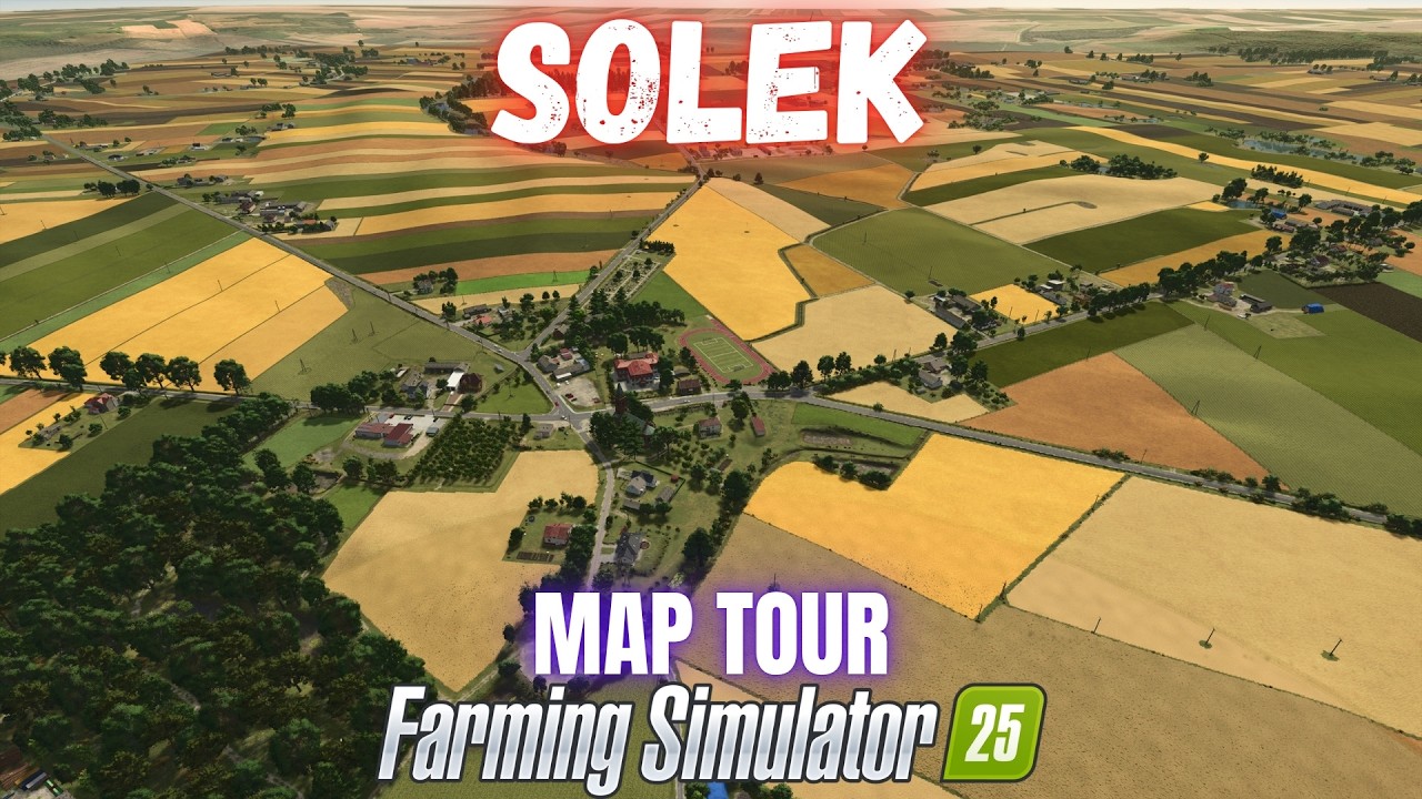 SOLEK - Wycieczka po mapie - Farming Simulator 25