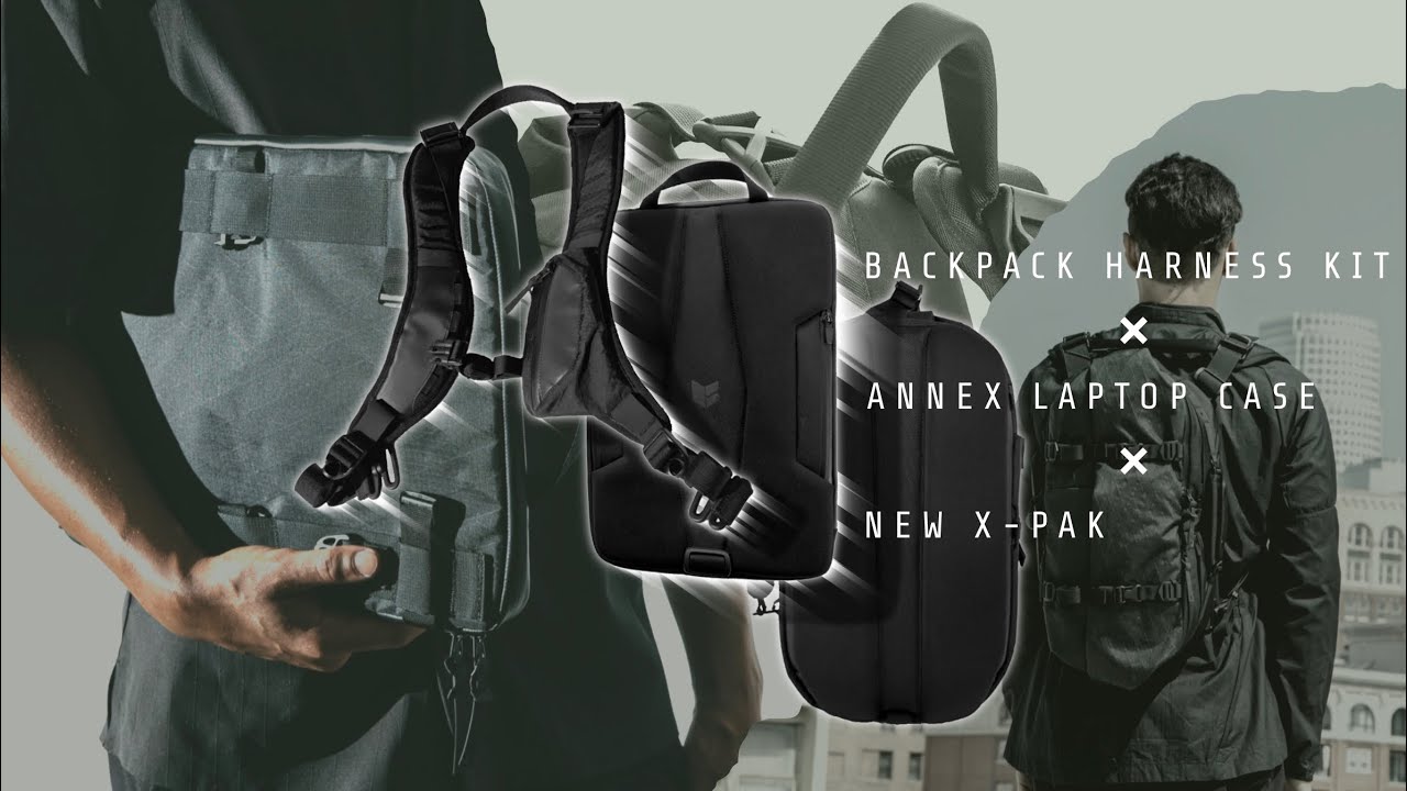 CODEOFBELL NEW X-PAK × BACKPACK HARNESS KIT × ANNEX LAPTOP CASE  / Assemble - Backpacking:vol.142