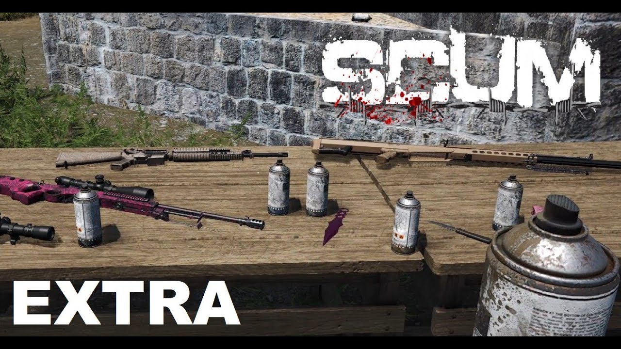 SCUM EXTRA - Waffen Anpassen und Personalisieren Chaos mit Tim #Spezial