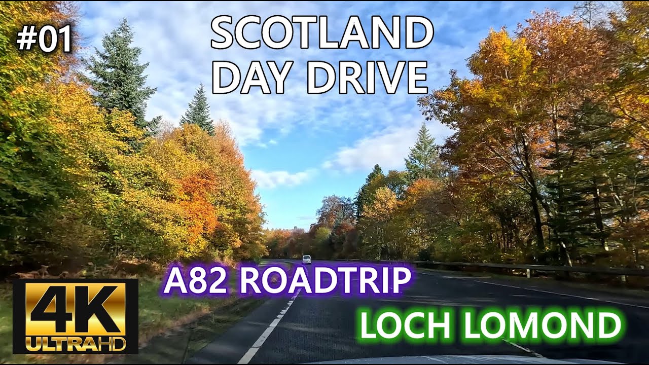 Scottish Highlands Roadtrip #01 | Dumbarton to Inveruglas, Loch Lomond |  Nov 2023