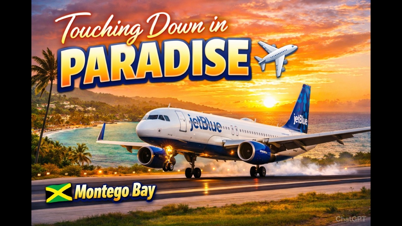 Touching Down in Paradise 🌅✈️