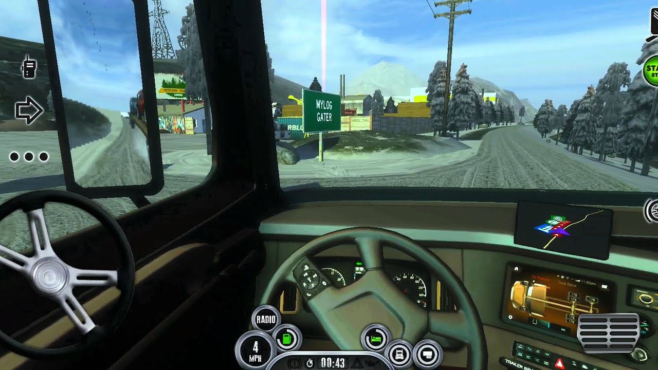 Truck Simulator USA Revolution GamePlay |||| Car Delivery Mission 🚚 |||| 🙂