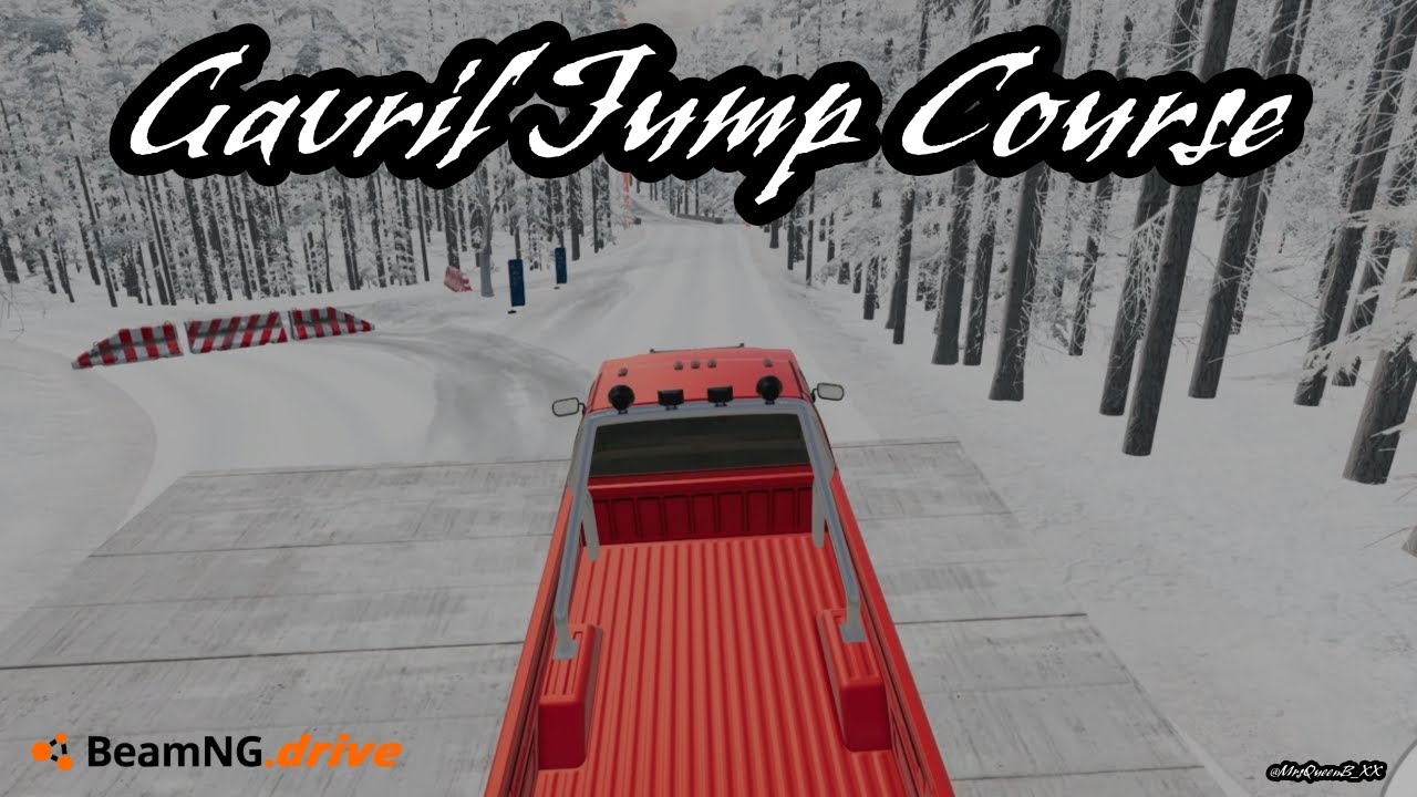 BeamNG.drive - Gavril Jump Course