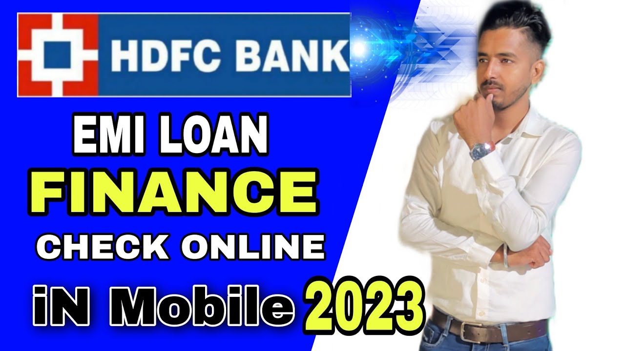 HDFC Loan details EMI kaise check kare. Hdfc finance Mobile Loan #HdfcEMILoan #irfanalikhanyt #hindi