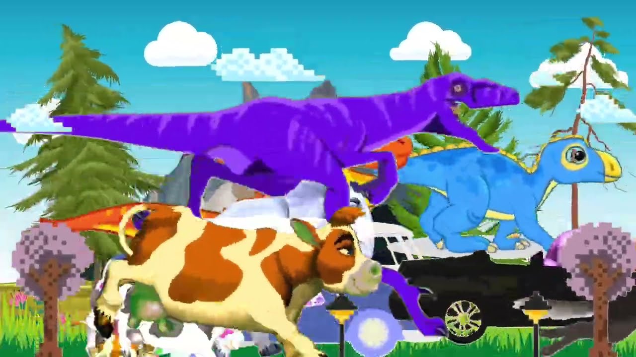 Animal Stampede | Epic Animals RunningWild Magic | Stampede Dinosaurs | Happens Next? Part 166