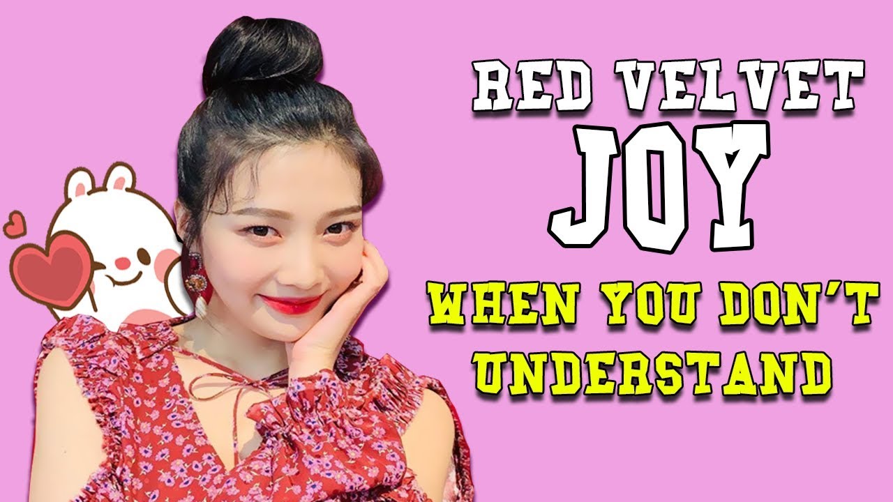 When You Can't Understand RED VELVET JOY