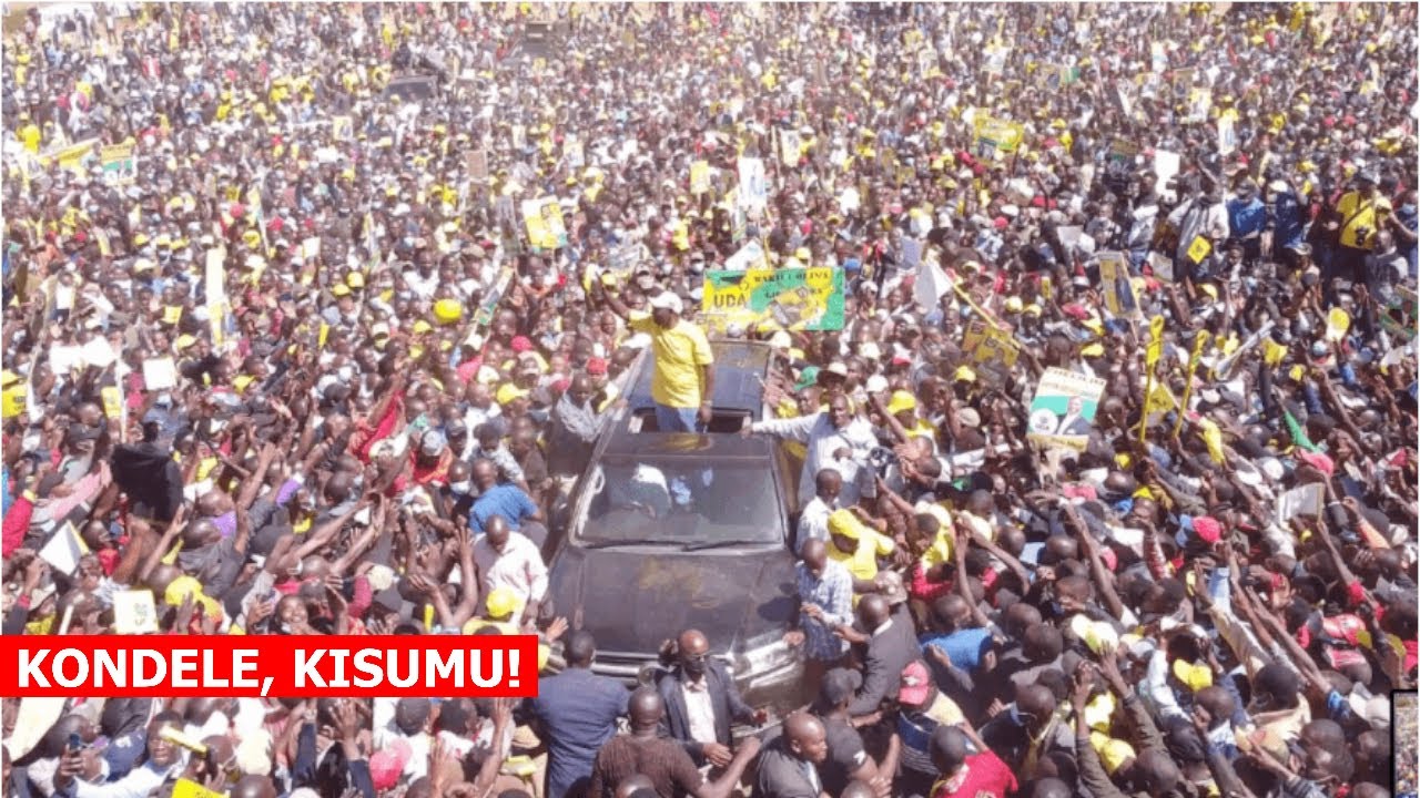 LIVE: President Ruto Mega Rally in Kondele, Kisumu County!