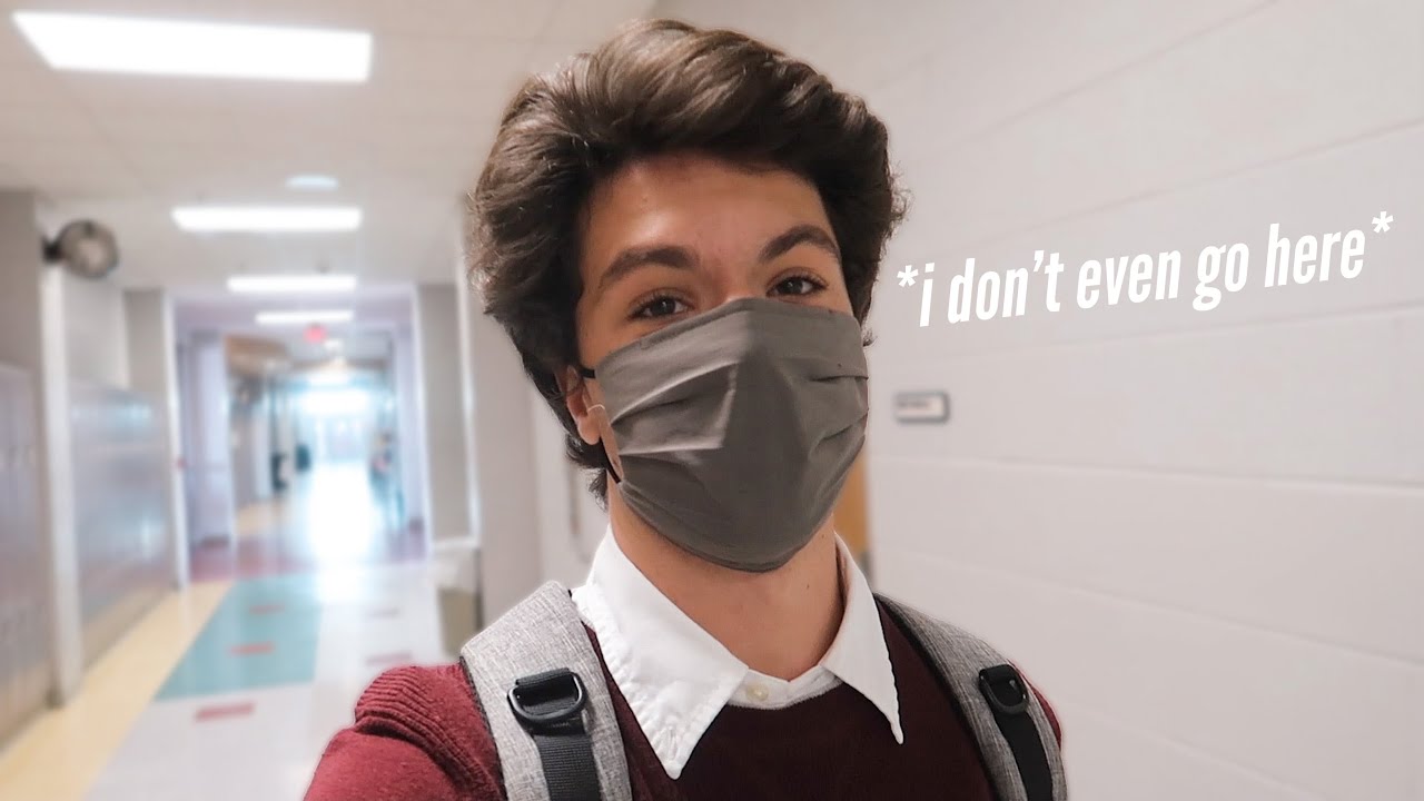 SNEAKING INTO MY OLD HIGH SCHOOL *i'm in college* | Samuel Alvarez