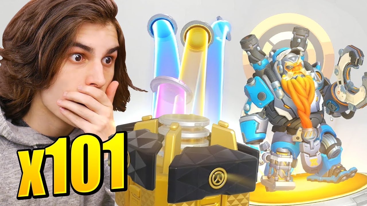 101x ANNIVERSARY LOOTBOX OPENING! | Overwatch Anniversary Event