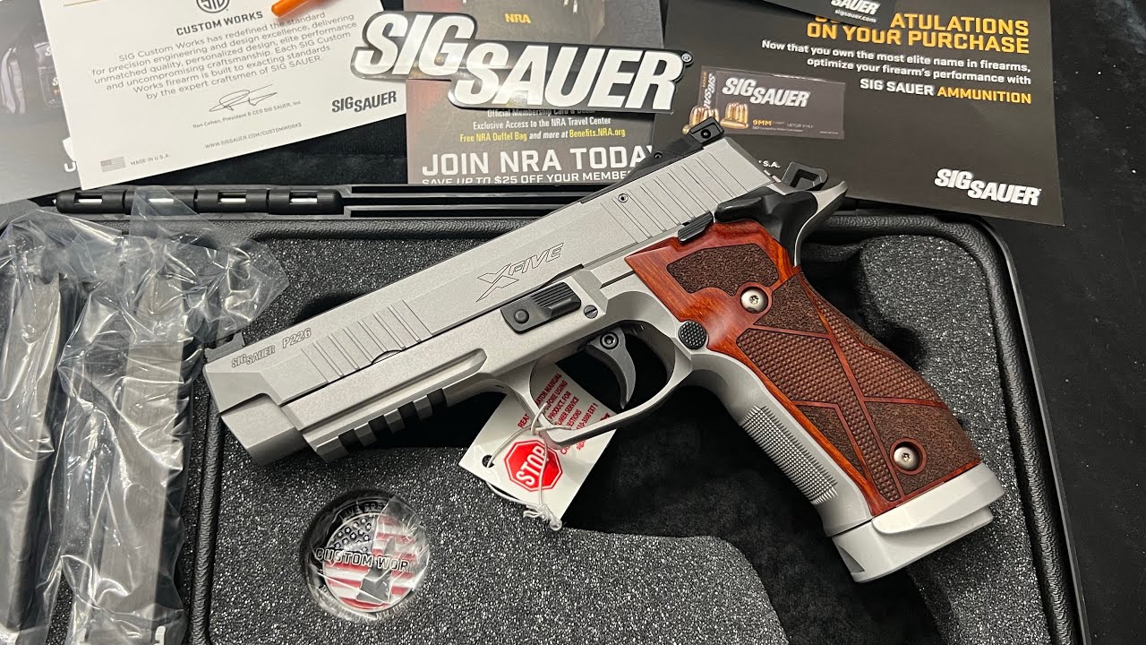P226 X-FIVE Classic Unboxing Review