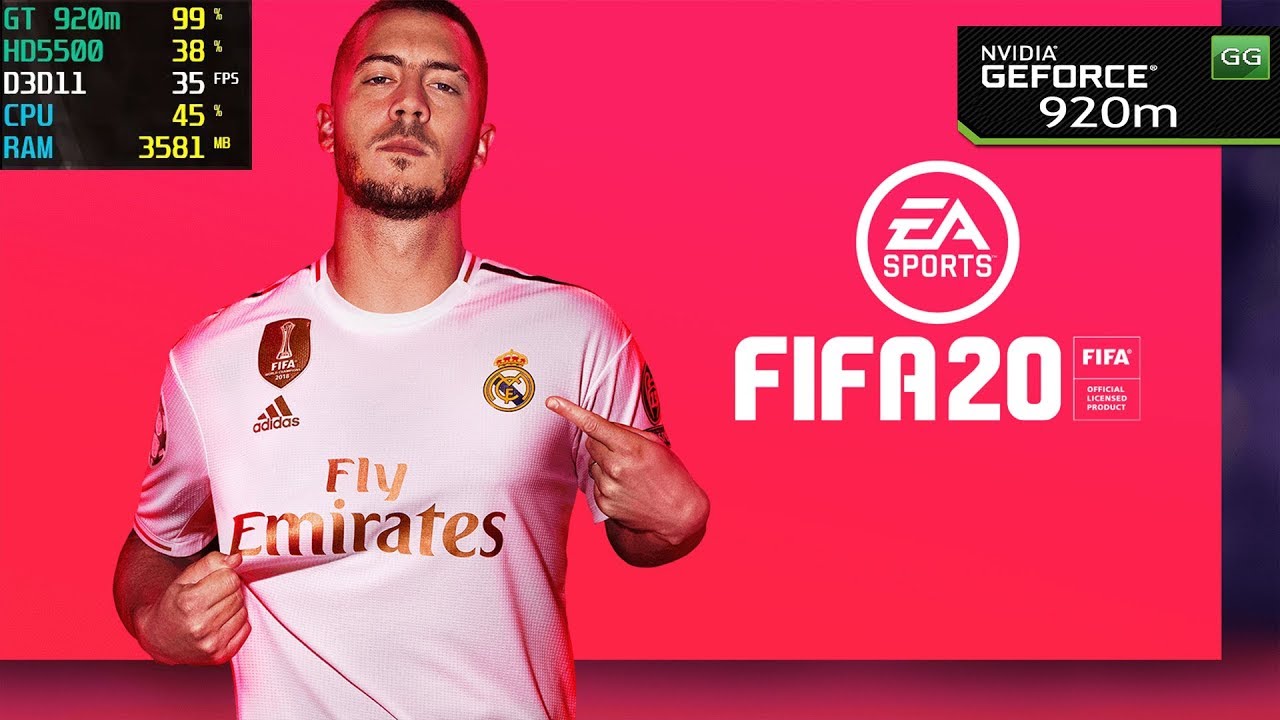 FIFA 20 Demo on Nvidia 920m | 920mx + Core i5 | 2019 Benchmark Test