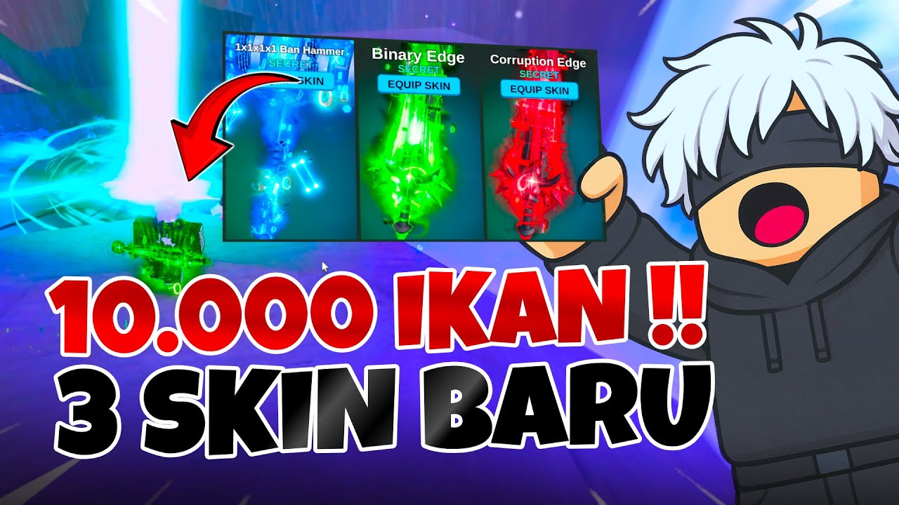 DAPAT 10.000 IKAN DEMI SECRET DENGAN SKIN BARU ?! Fish it