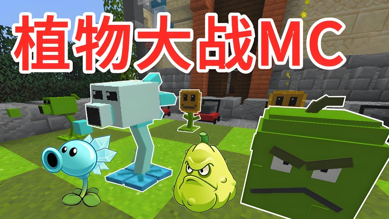 【植物大战MC合集】史上最憨倭瓜！被僵尸轻松突破防线
