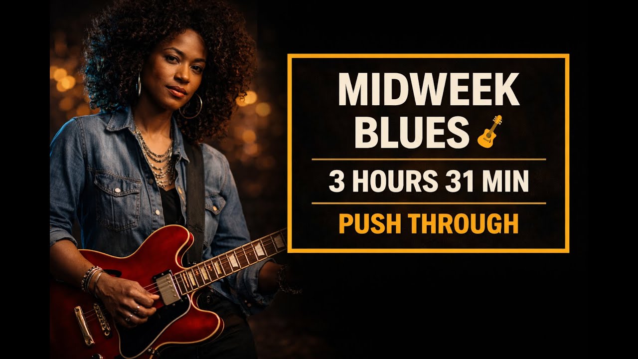 Midweek Blues 🎸 Slow Guitar for a Balanced Day | Chicago Blues to Relax & Focus