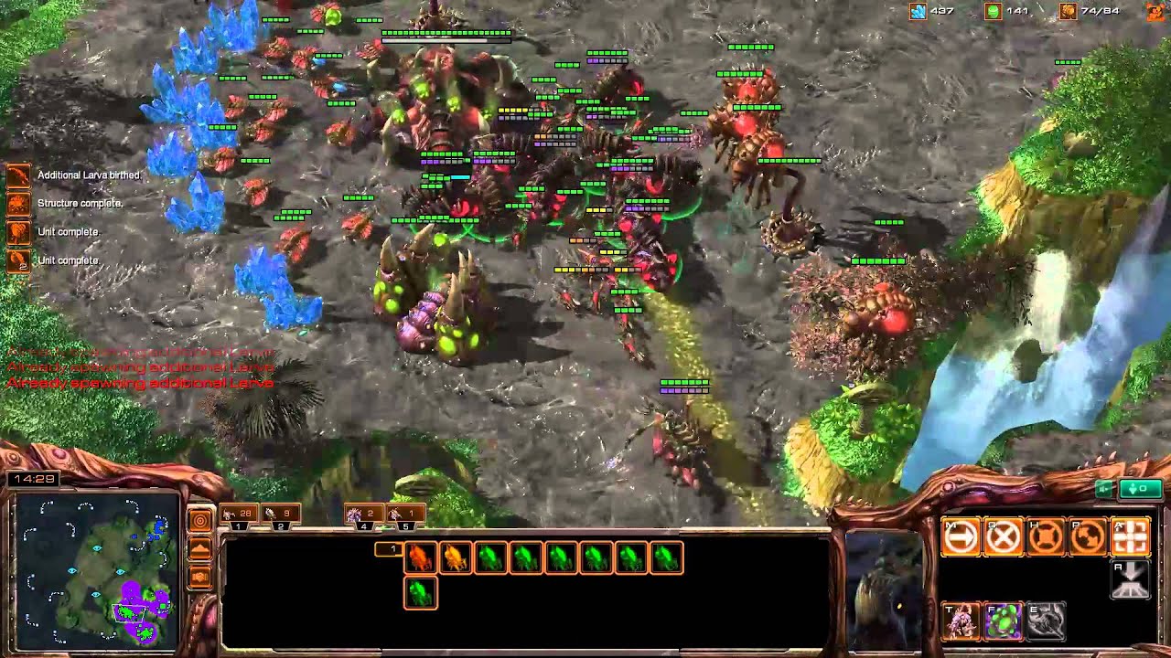 ROOTDestiny (Z) vs. Bizzy (T) - Starcraft 2 Korean Ladder