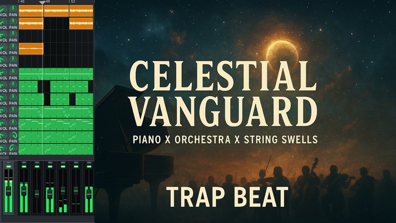 Celestial Vanguard | Piano x Orchestra x String Swells Trap Beat | Epic Cinematic Type Beat