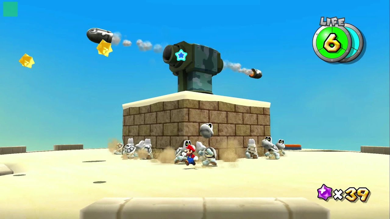 【隠しスター サンドアイランドギャラクシー】砂の中で輝くもの（隠しスター） 攻略【スイッチ版 スーパーマリオギャラクシー スーパーマリオ 3Dコレクション】