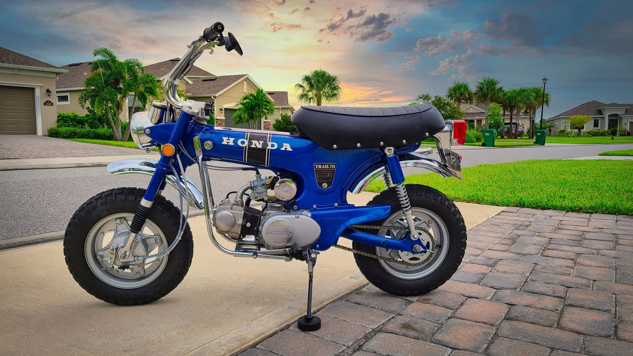 1969 Honda CT70 Restore Complete