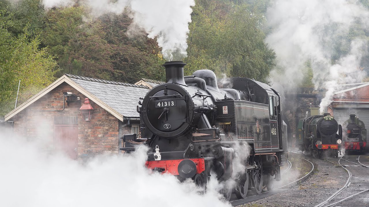 NYMR - Final Day of the Steam Gala 2025. A WET Start But SUNNY End!