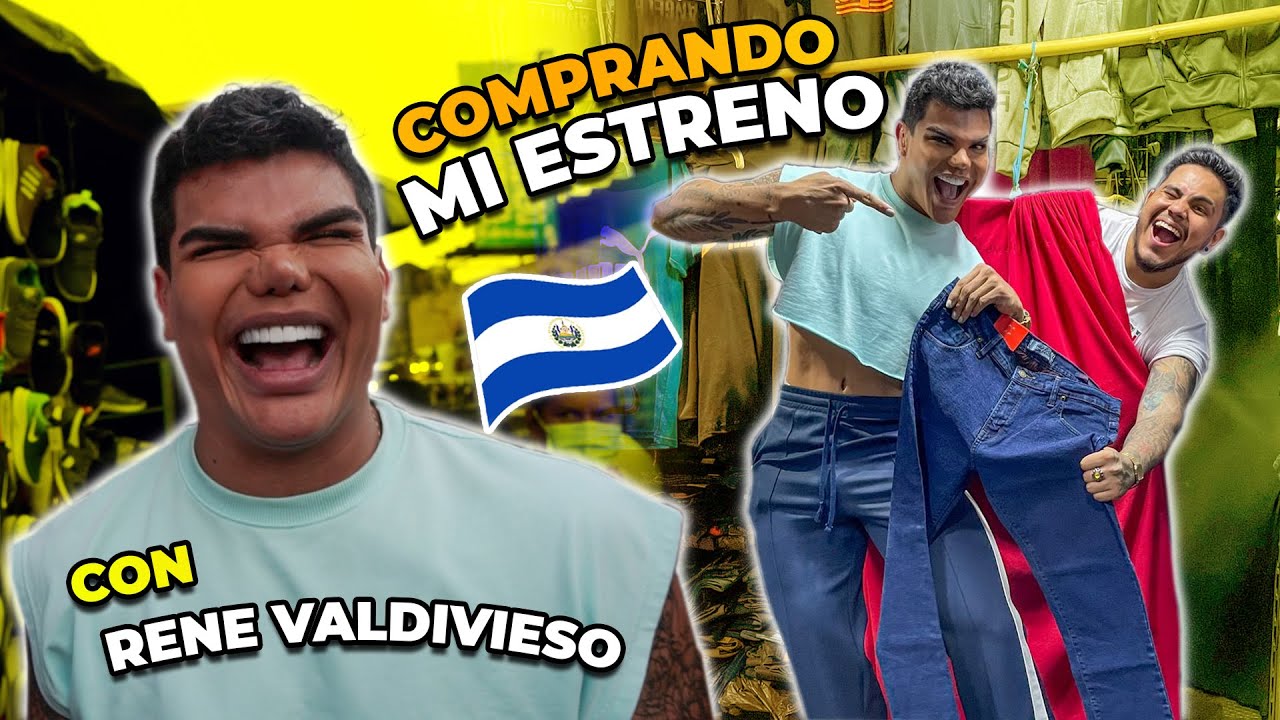 COMPRANDO EL ESTRENO NAVIDEÑO con RENÉ VALDIVIESO en el CENTRO DE SAN SALVADOR 🇸🇻🎄