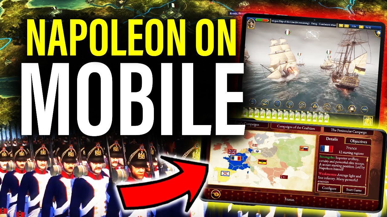 Я В ШОКЕ: Total War Napoleon выходит на мобильные устройства