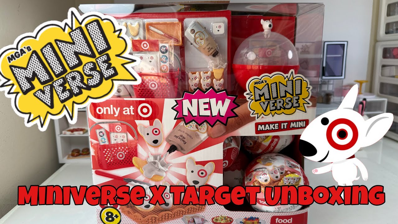 UNBOXING the NEW MINIVERSE X TARGET series 🎯🎯