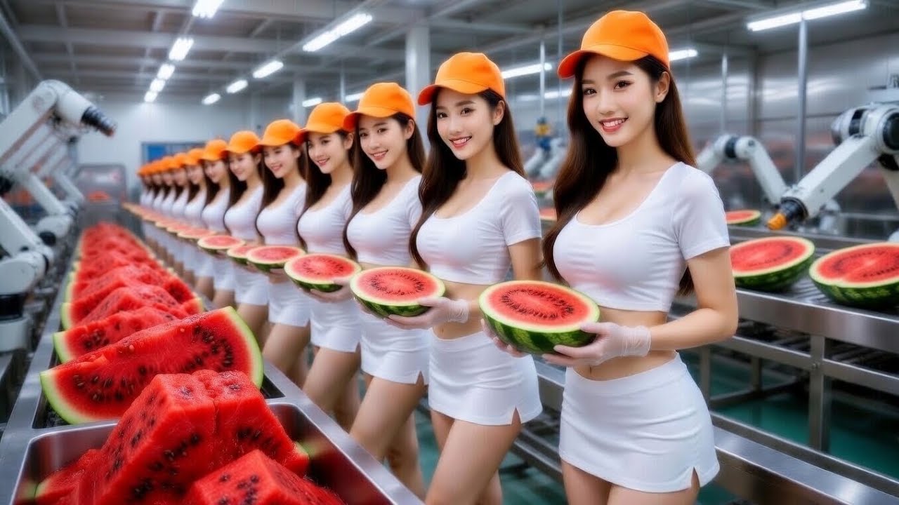 Satisfying Watermelon Cutting & Fresh Watermelon Juice | Street Fruit Vendor&rdquo;