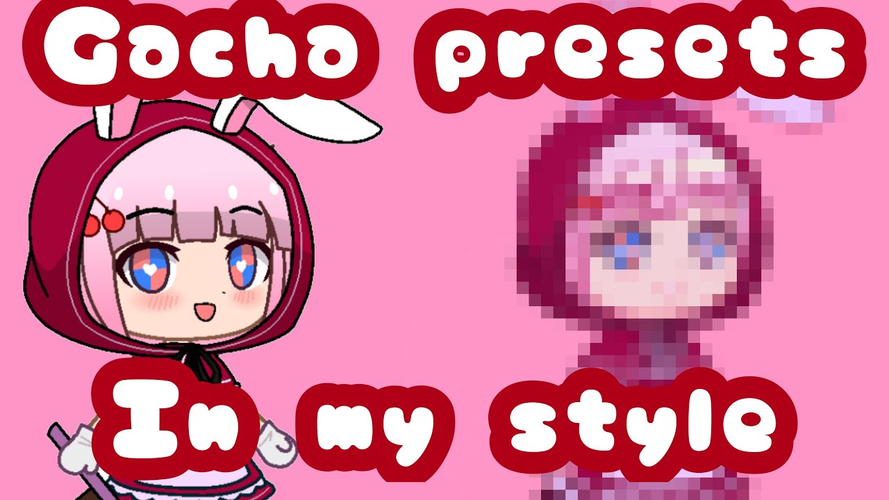 Gacha Club Presets in My Style! | Simply Alex