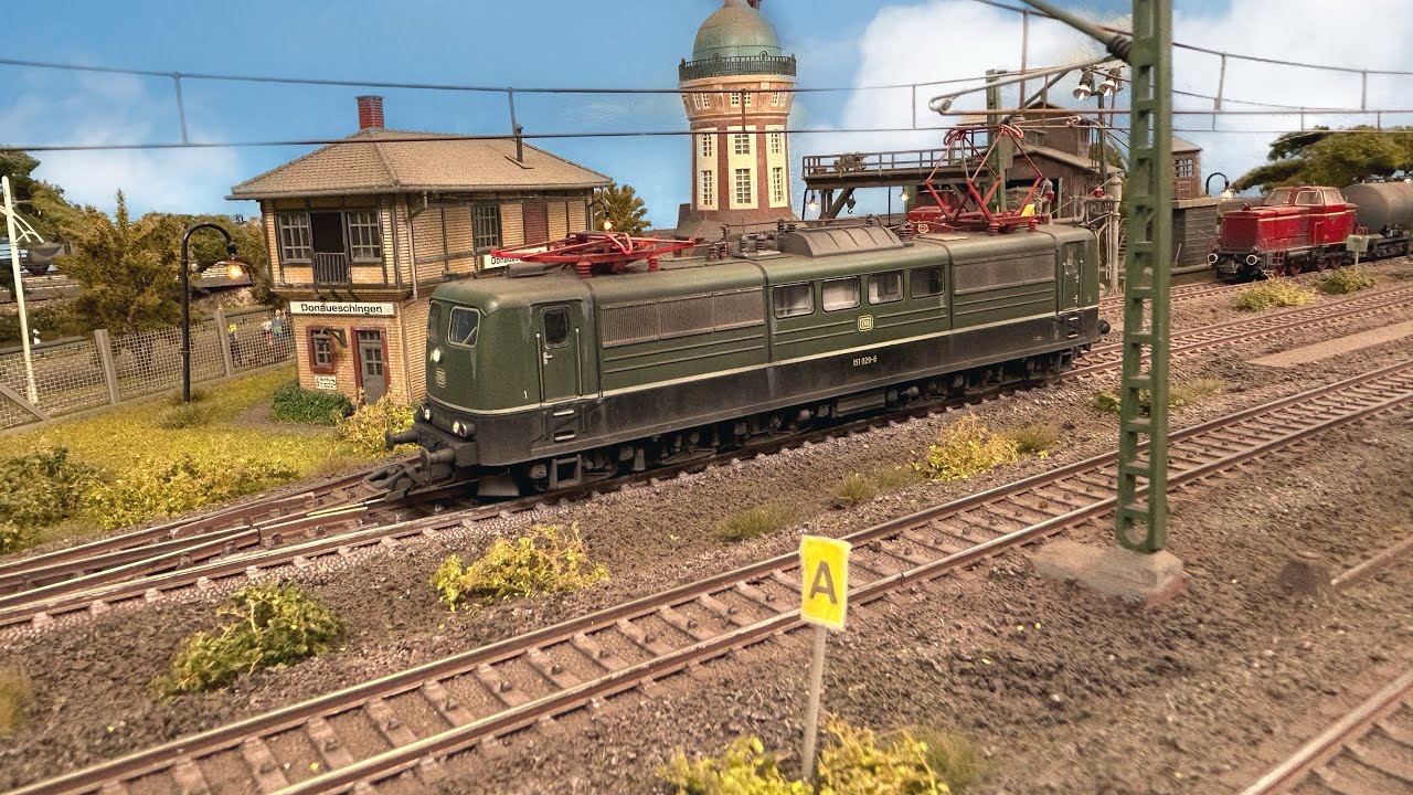 Modelleisenbahn Alterungen Wolbink Album Spur H0 Märklin BR151 029-6 DB gealtert patiniert altern H0