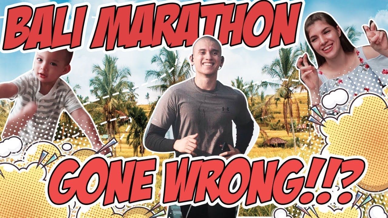 Bali Marathon with no preparations! GUESS WHAT HAPPENED!! #DARED