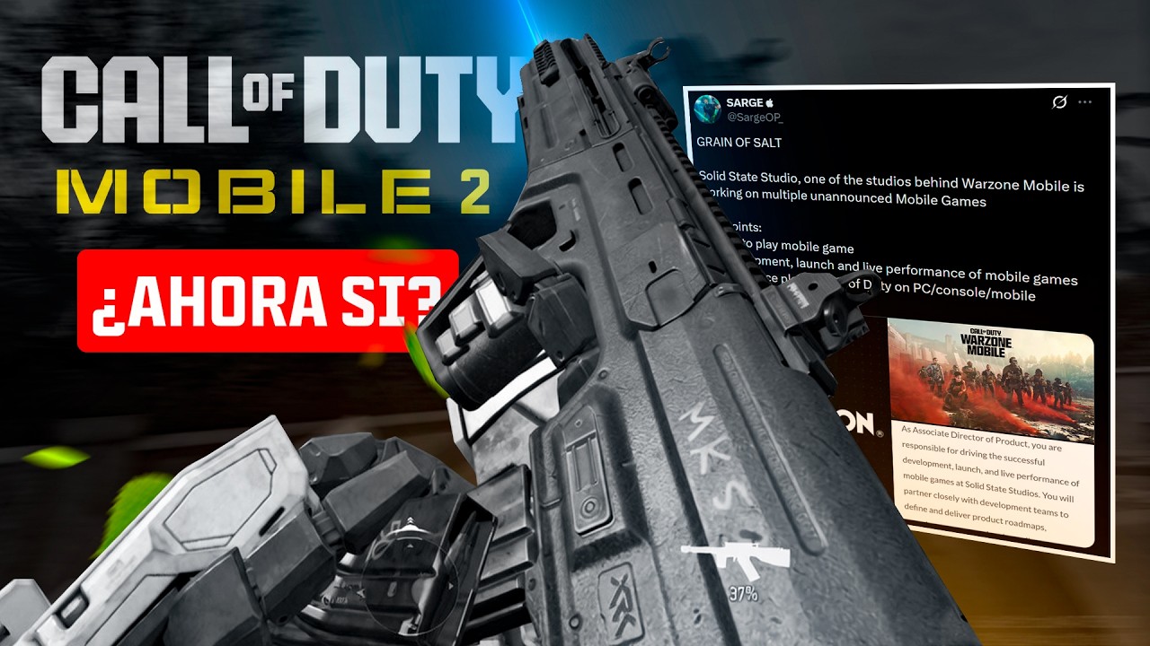 Dicen que ya están desarrollando un Call Of Duty MOBILE 2 ...