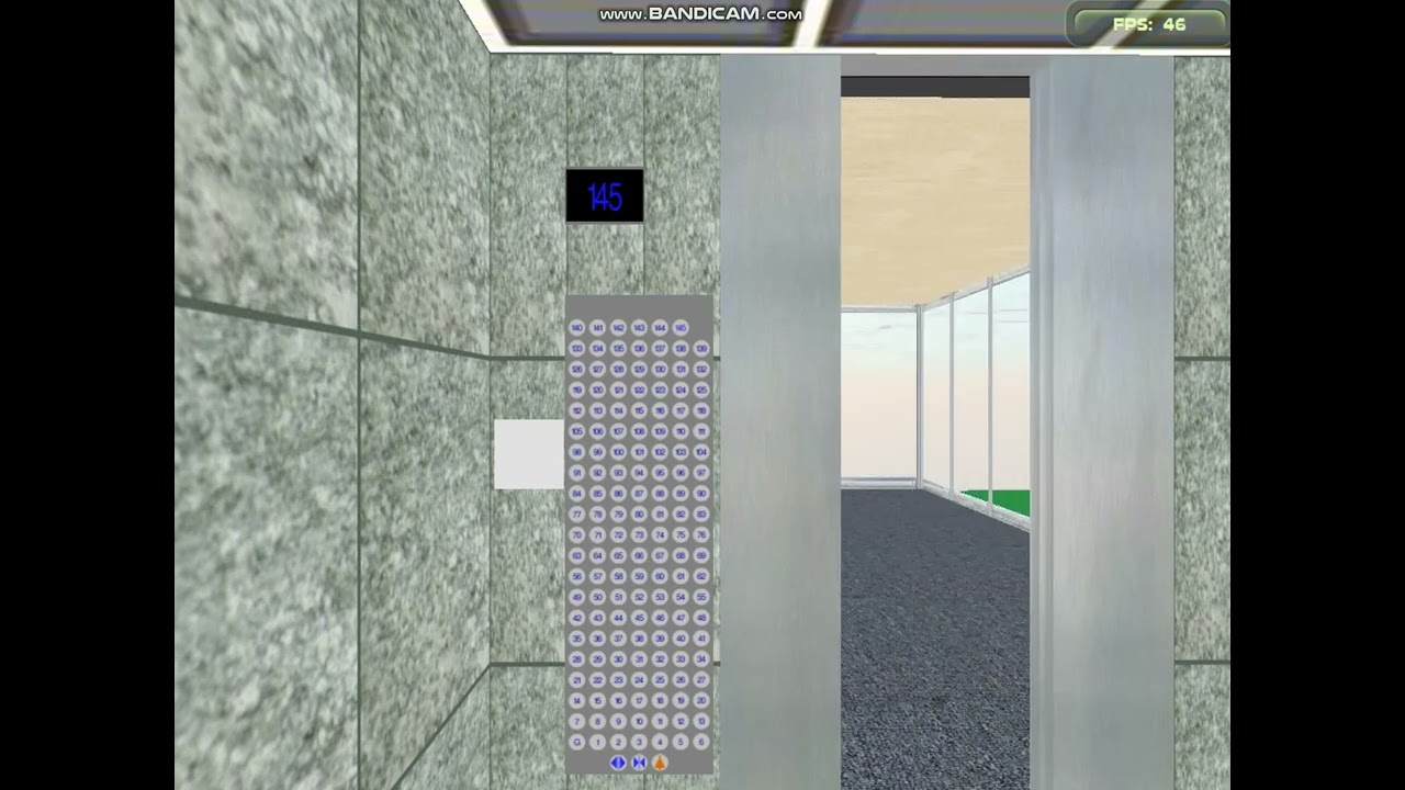Mitsubishi Elevator 2 @ World Cooper  South 145 Floors